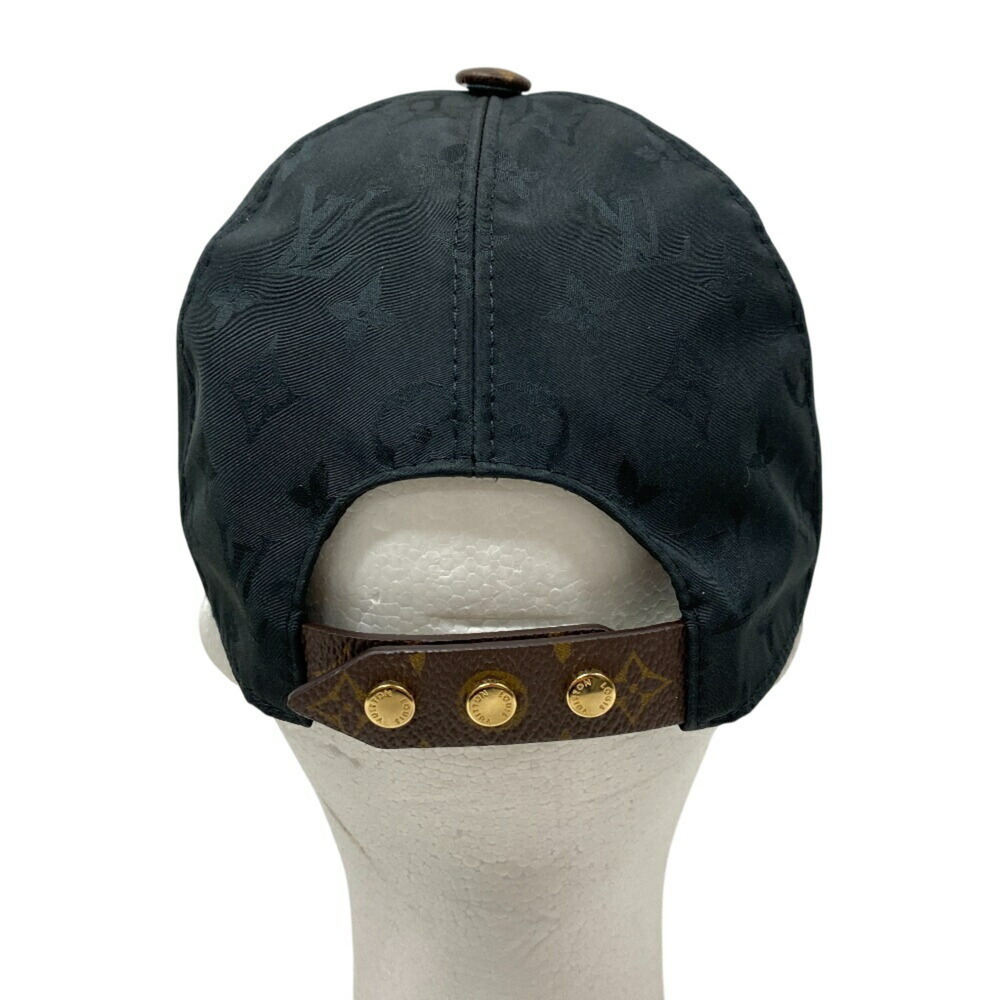 Louis Vuitton Black Monogram Jacquard Cap with Brown Monogram Visor - Picture 6 of 10